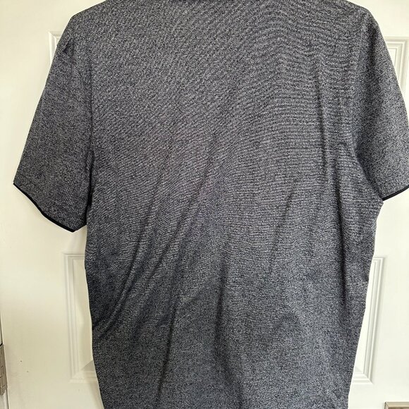 HUGO BOSS Pitton Fineliner Slim Fit Polo in Navy - Picture 4 of 4